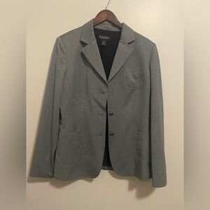 Brooks Brothers Classic Gray Wool Blazer